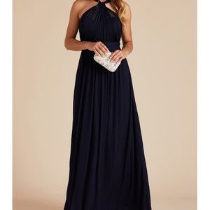 Navy Knot Top Maxi